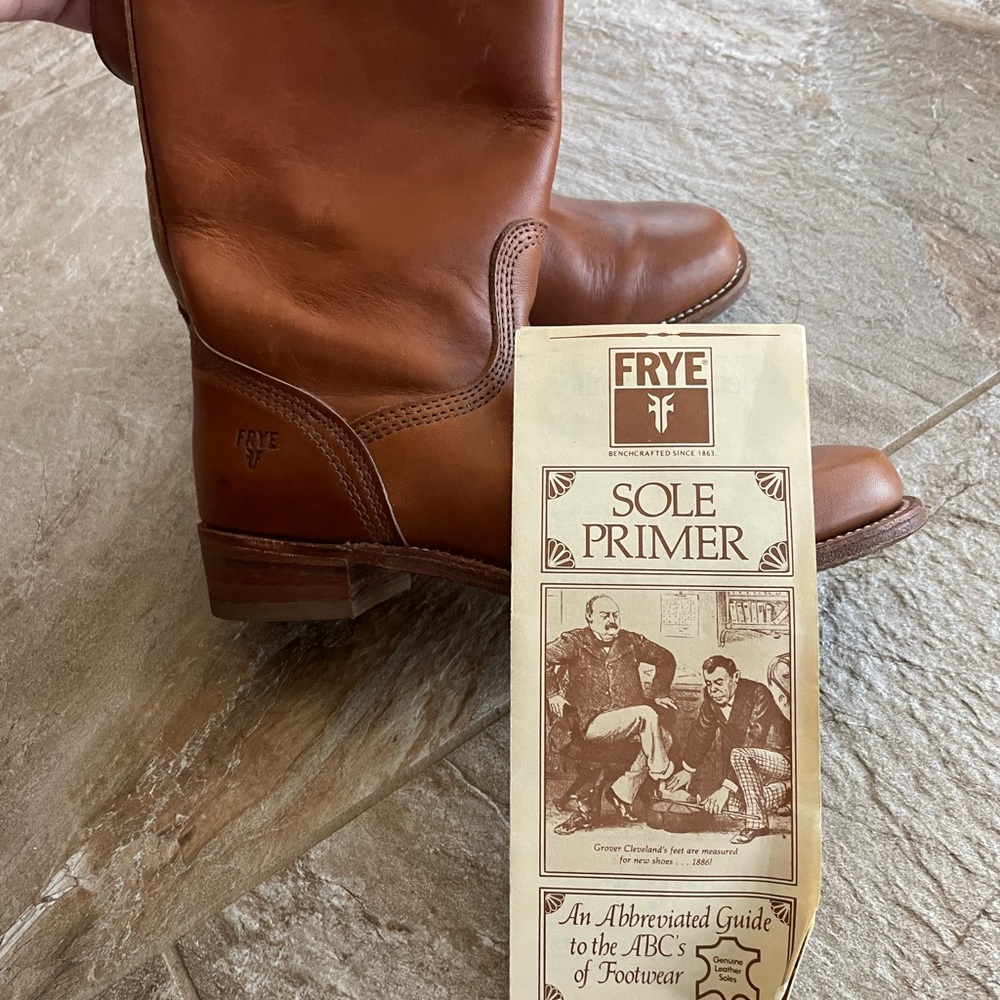 Frye Tall Leather Vintage boots